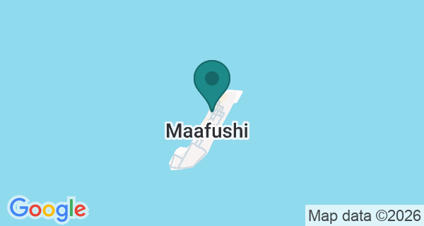 Map showing The Dive Squad's location